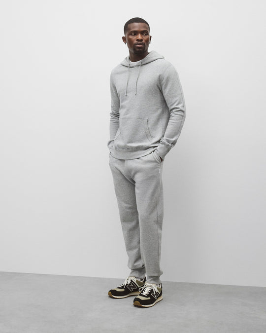 Lightweight Terry Slim Hoodie