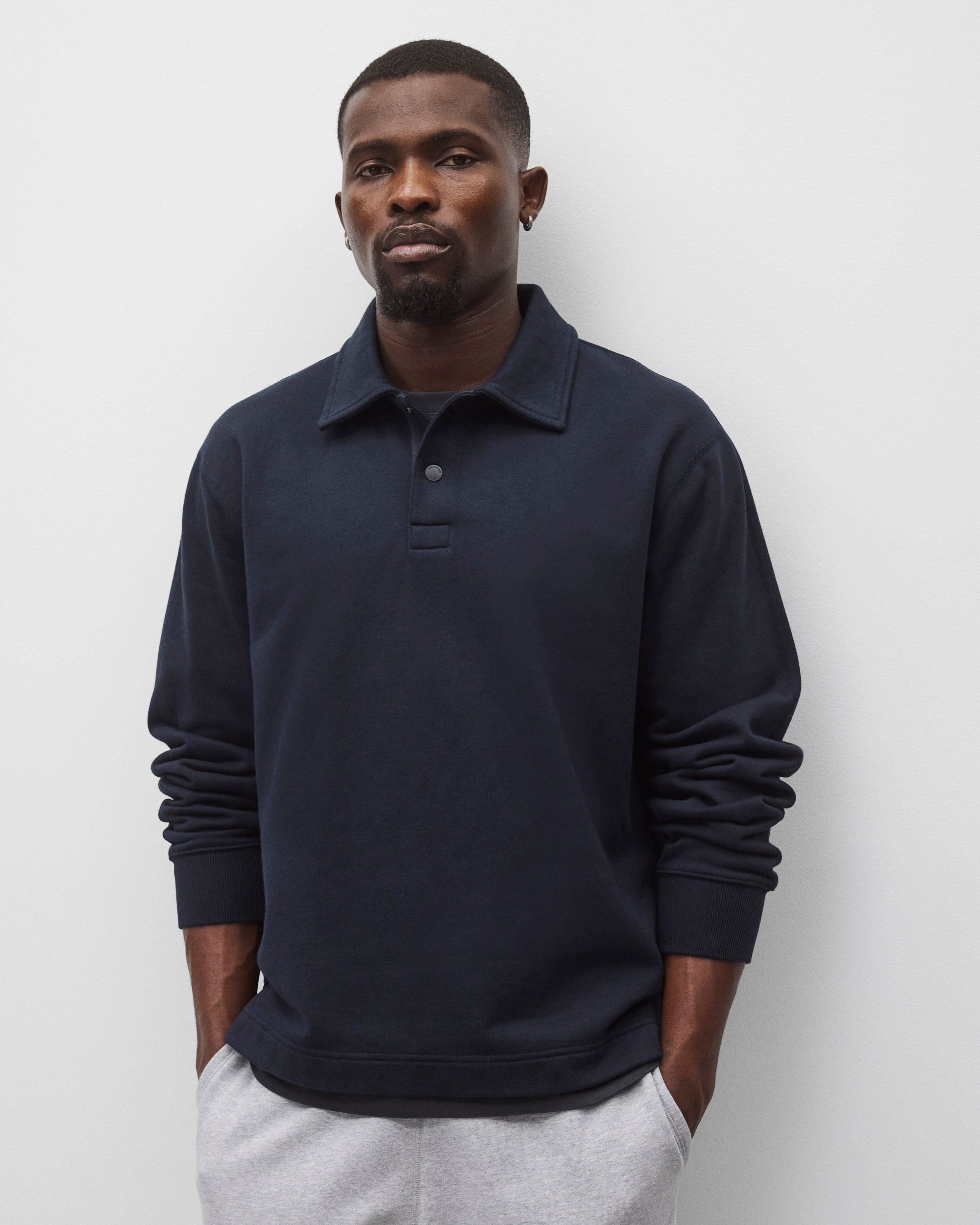 MASTER RUGBY EDITION フルジップセーター サイズ4 Midweight Terry Rugby Standard Sweatshirt | Reigning Champ