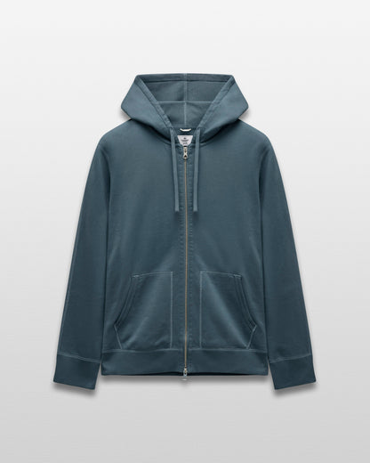 Midweight Terry Slim Zip Hoodie