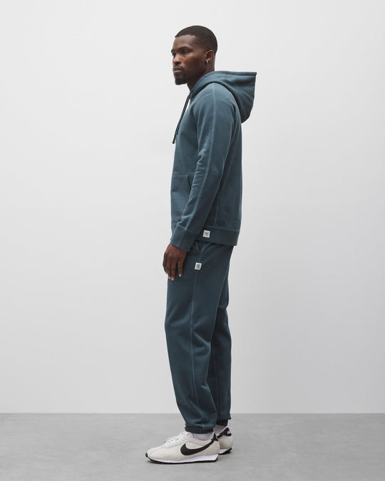 Midweight Terry Slim Zip Hoodie