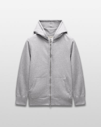Midweight Terry Slim Zip Hoodie
