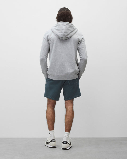 Midweight Terry Slim Zip Hoodie