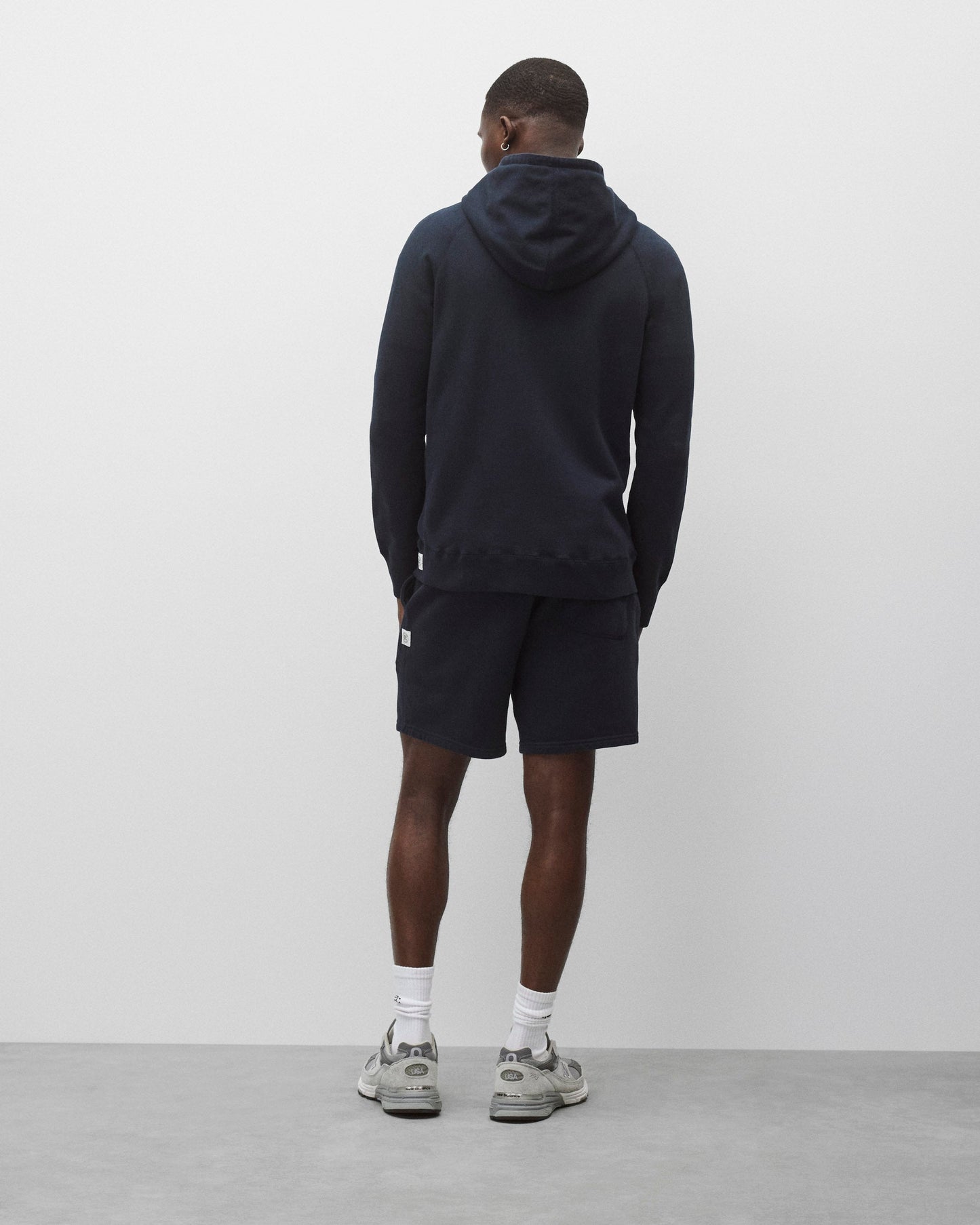 Midweight Terry Slim Zip Hoodie