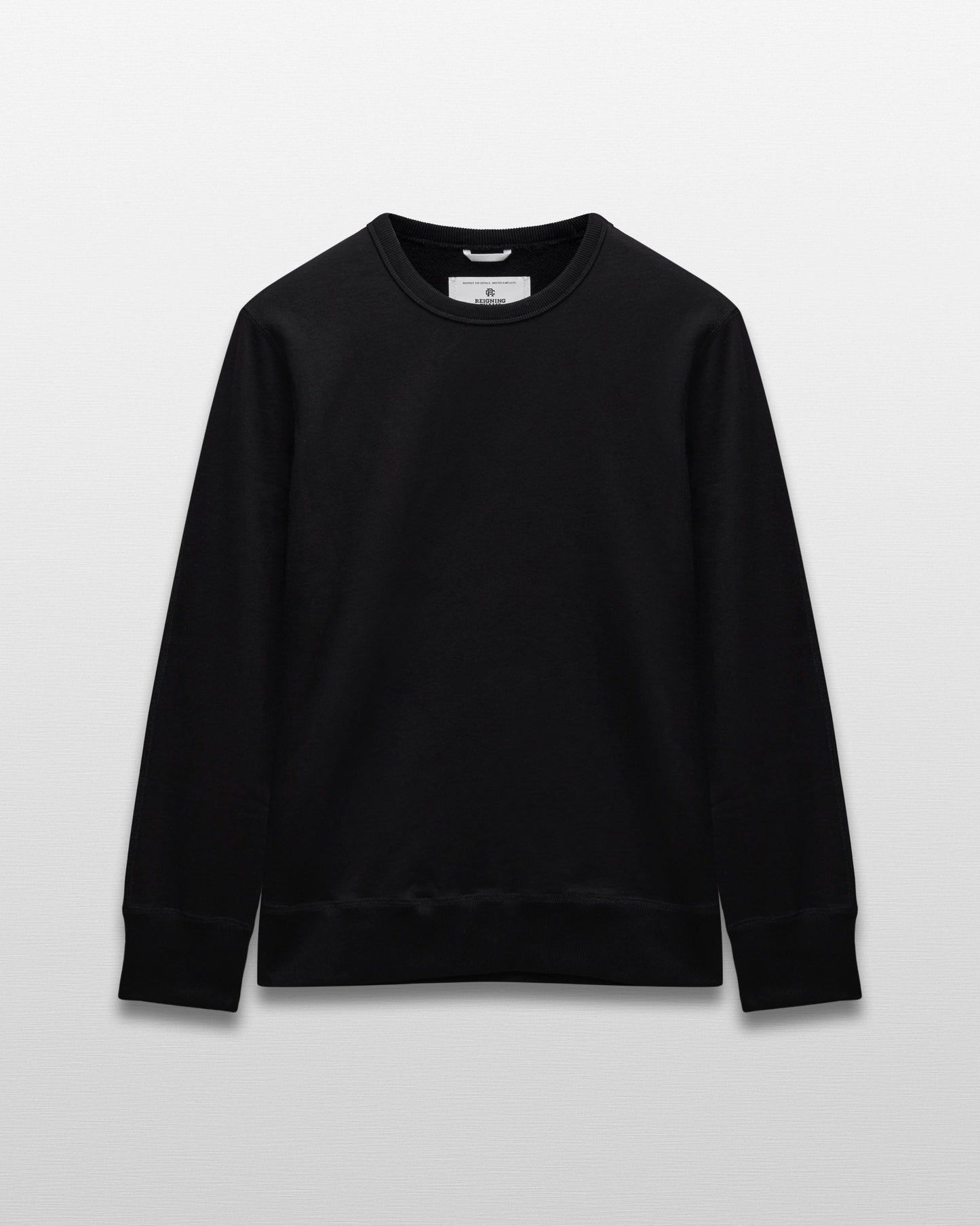 Midweight Terry Slim Crewneck