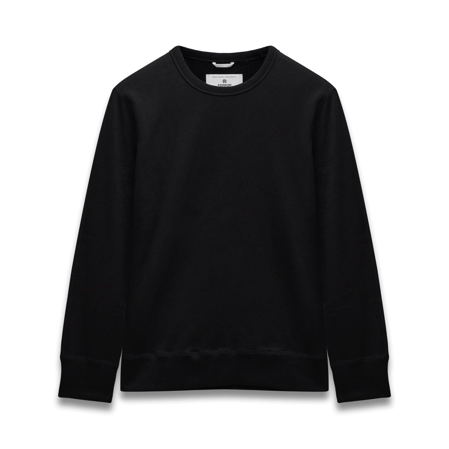 Midweight Terry Slim Crewneck