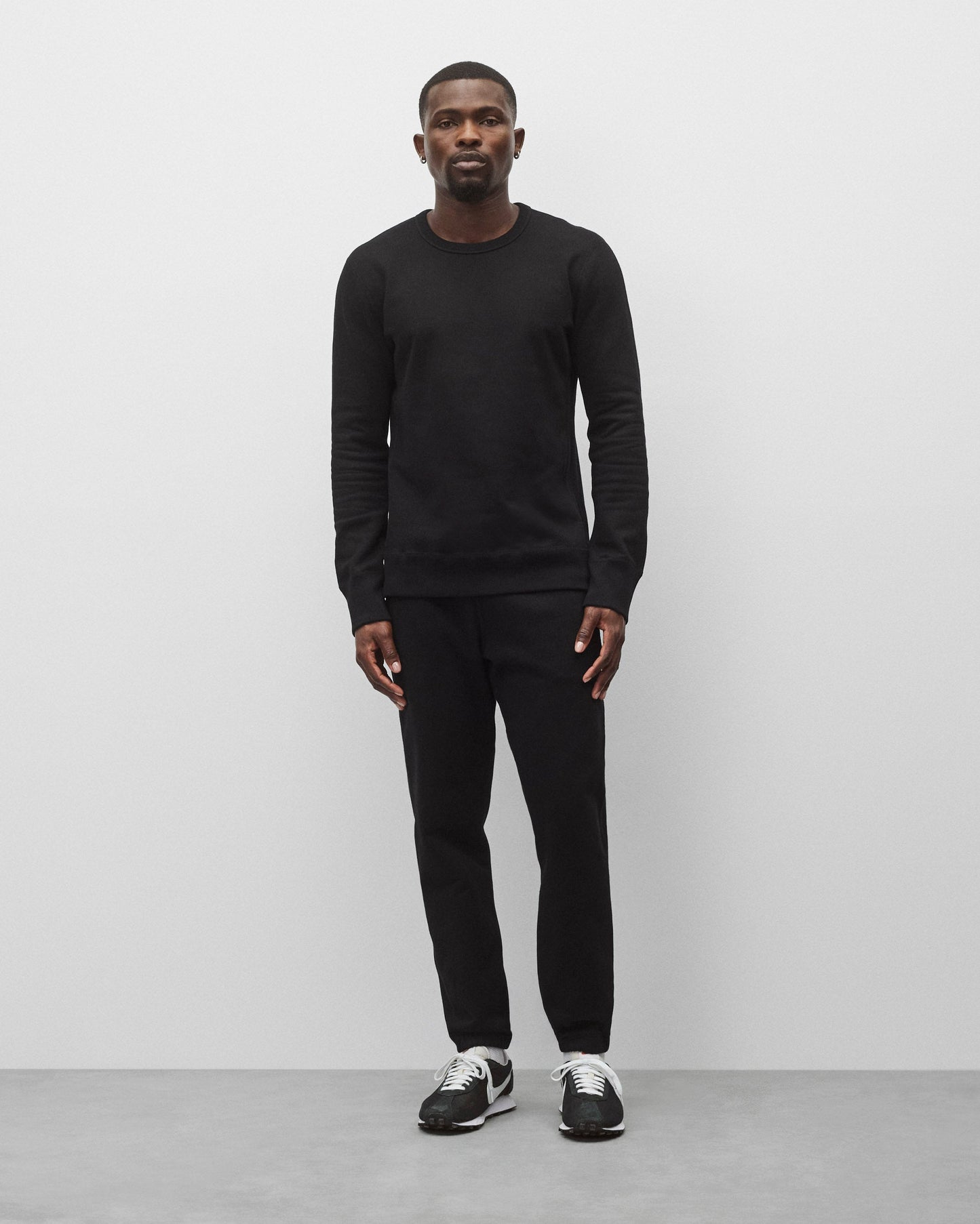Midweight Terry Slim Crewneck