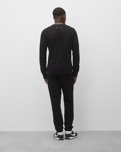 Midweight Terry Slim Crewneck