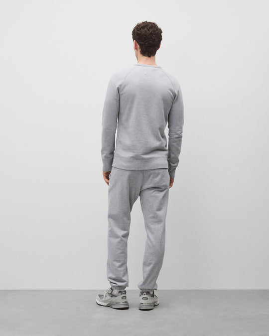 Midweight Terry Slim Crewneck