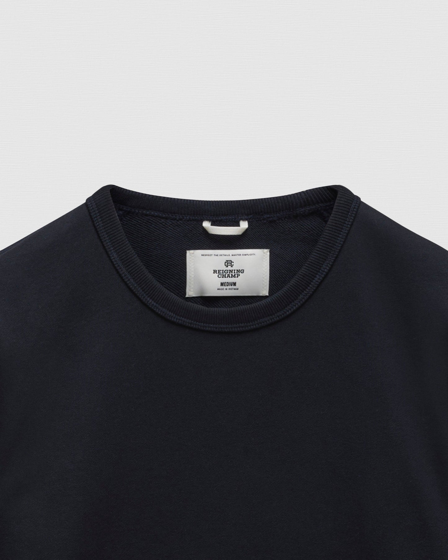 Midweight Terry Slim Crewneck
