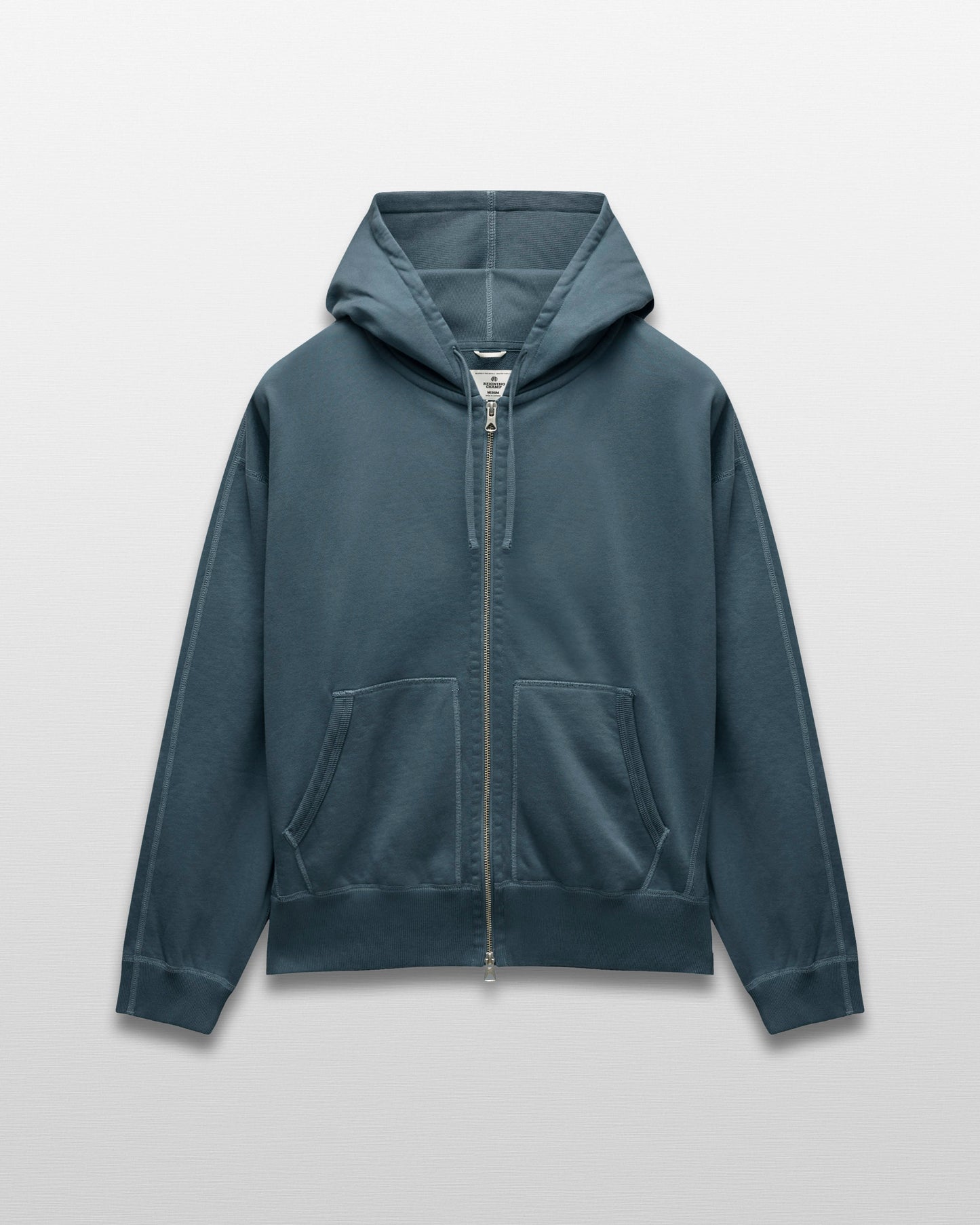 Midweight Terry Relaxed Zip Hoodie
