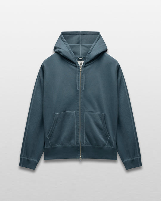Midweight Terry Relaxed Zip Hoodie