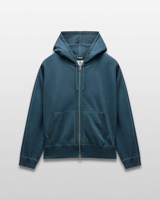 Midweight Terry Relaxed Zip Hoodie