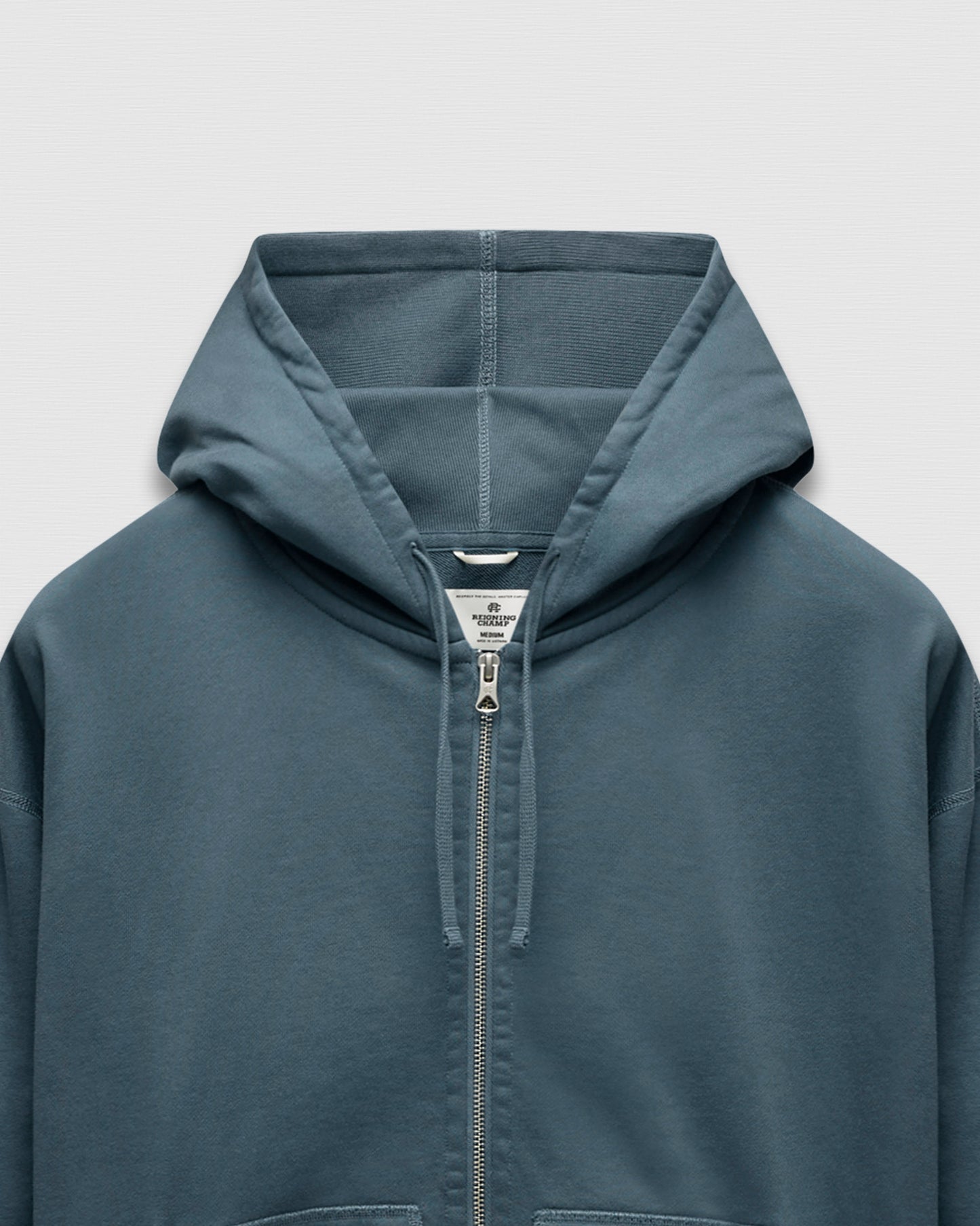 Midweight Terry Relaxed Zip Hoodie