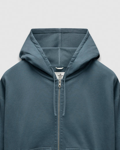 Midweight Terry Relaxed Zip Hoodie