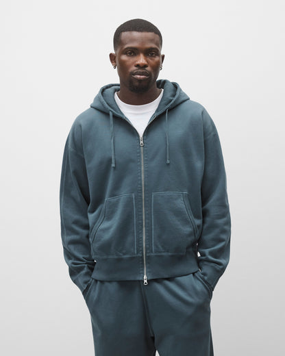 Midweight Terry Relaxed Zip Hoodie
