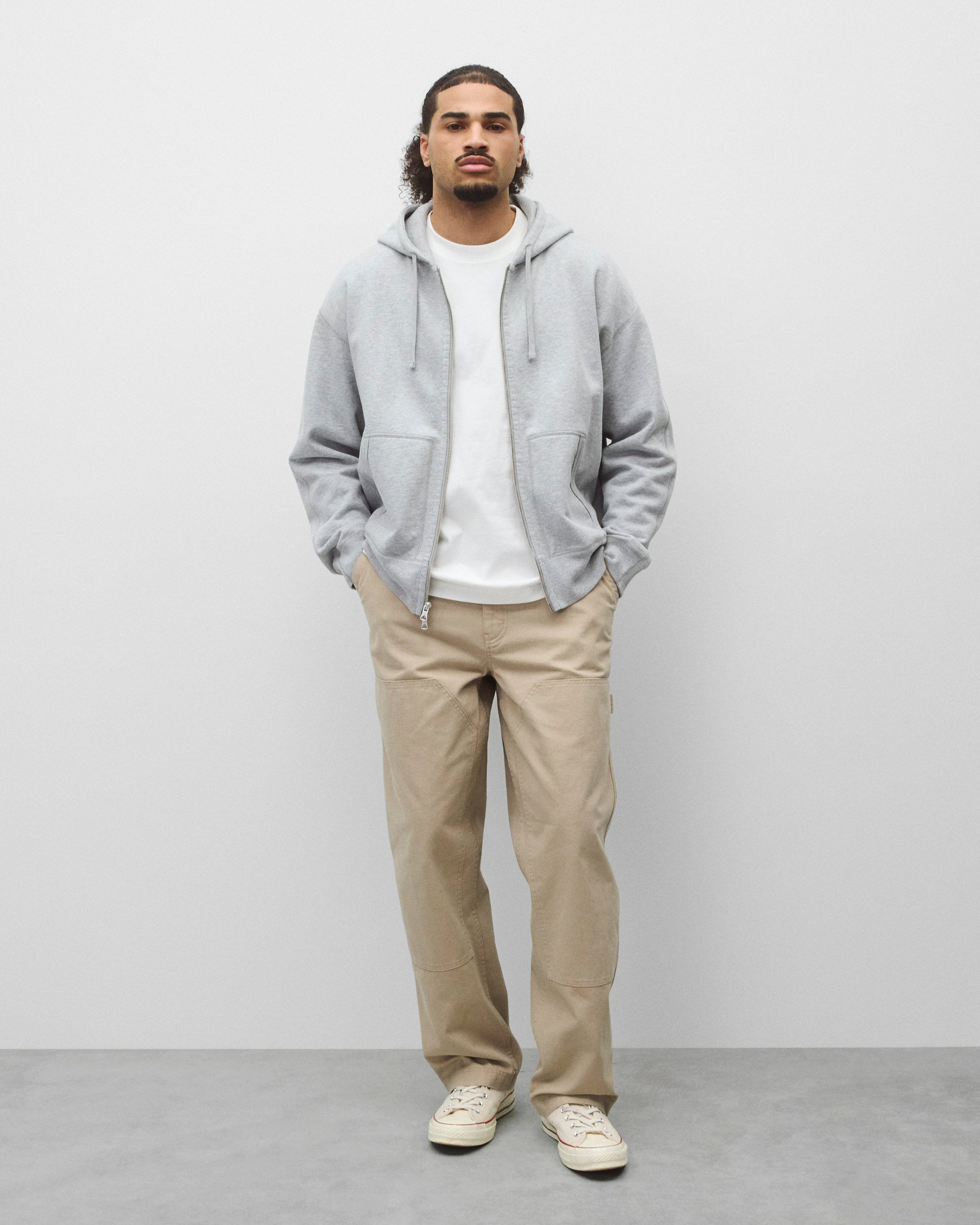 Midweight Terry Relaxed Zip Hoodie | Reigning Champ
