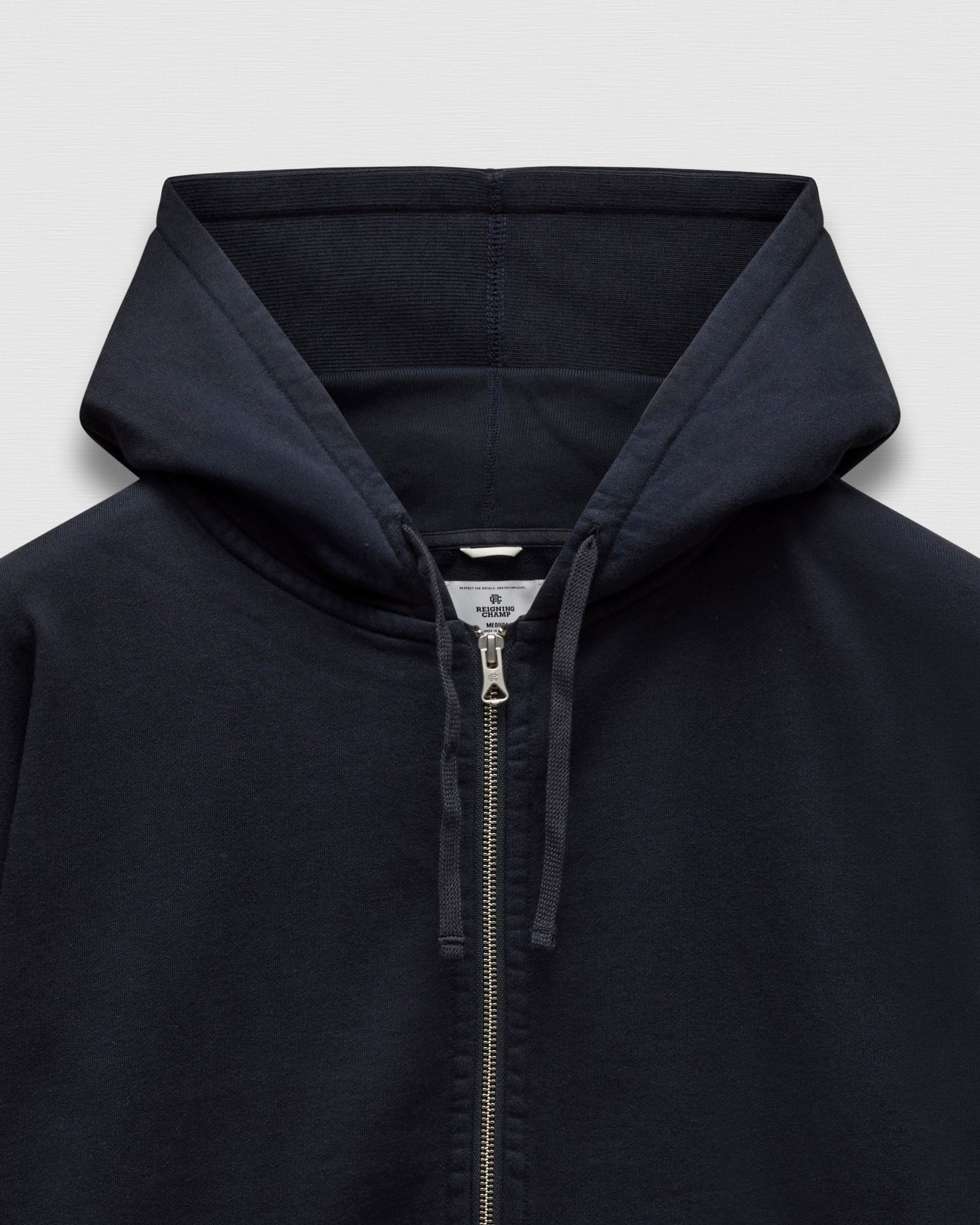 Midweight Terry Relaxed Zip Hoodie