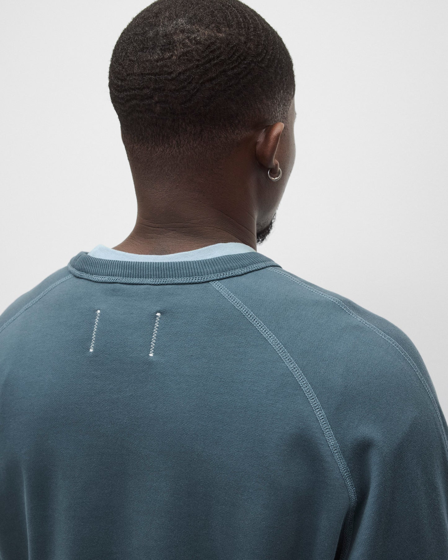 Midweight Terry Relaxed Crewneck