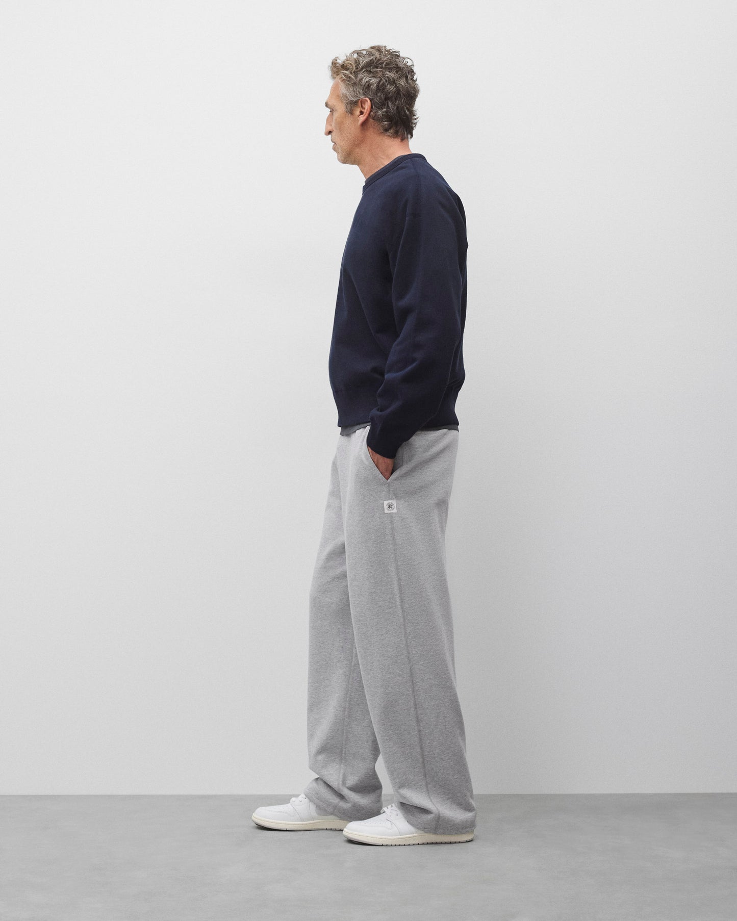 Midweight Terry Relaxed Crewneck