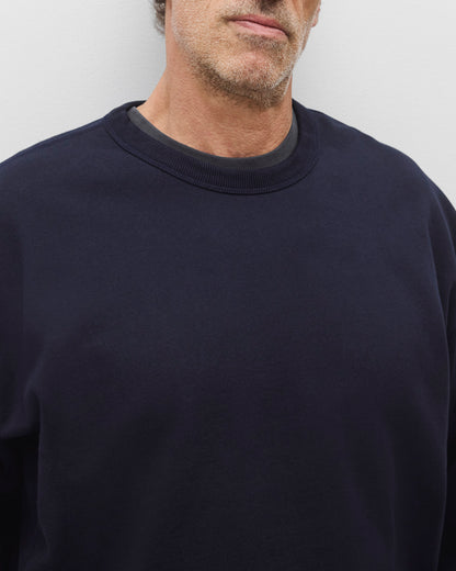 Midweight Terry Relaxed Crewneck