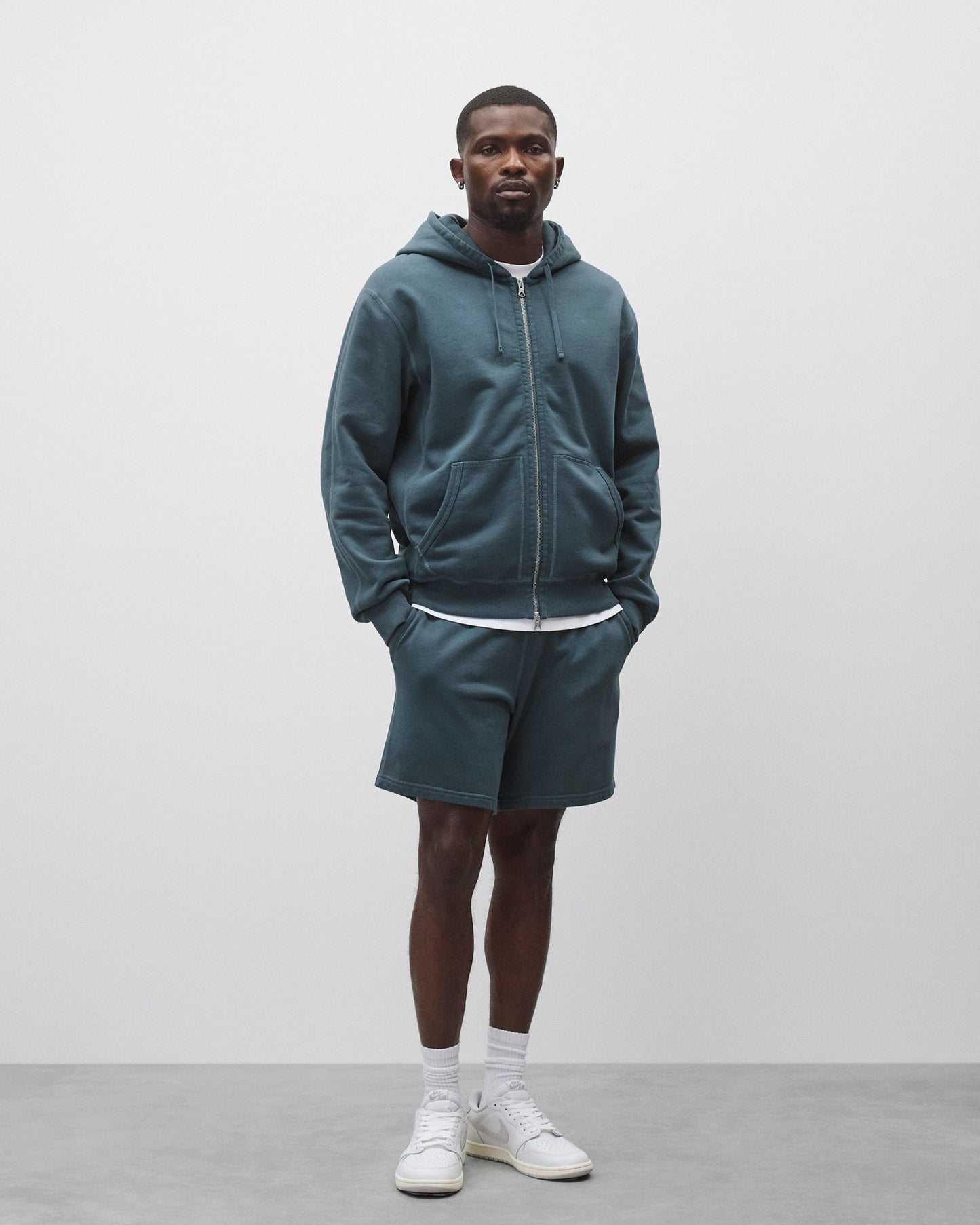 Midweight Terry Standard Zip Hoodie