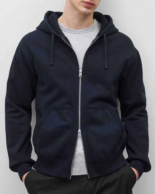 Midweight Terry Standard Zip Hoodie