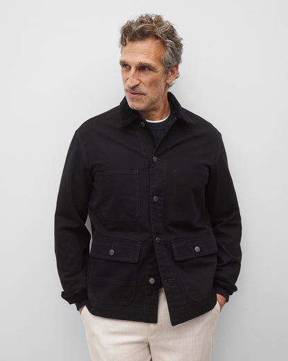 Cotton Canvas Chore Jacket
