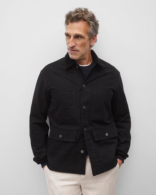 Cotton Canvas Chore Jacket