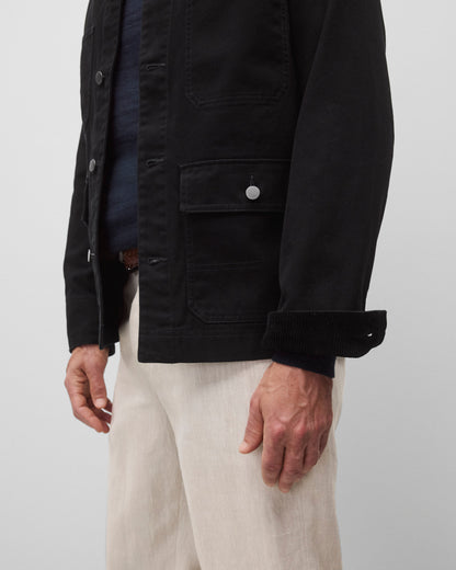 Cotton Canvas Chore Jacket
