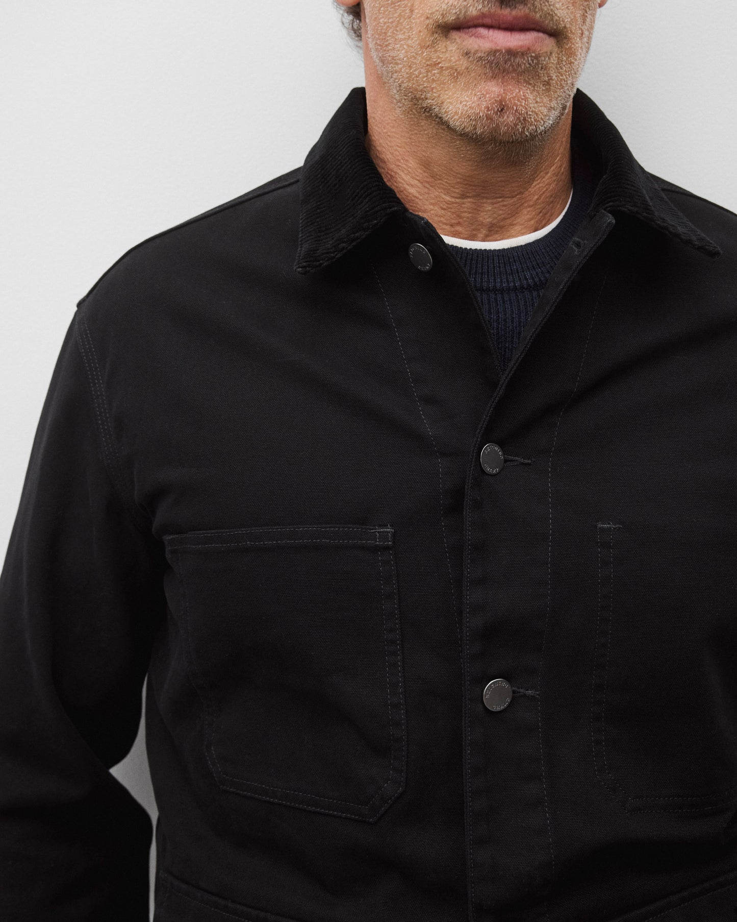 Cotton Canvas Chore Jacket