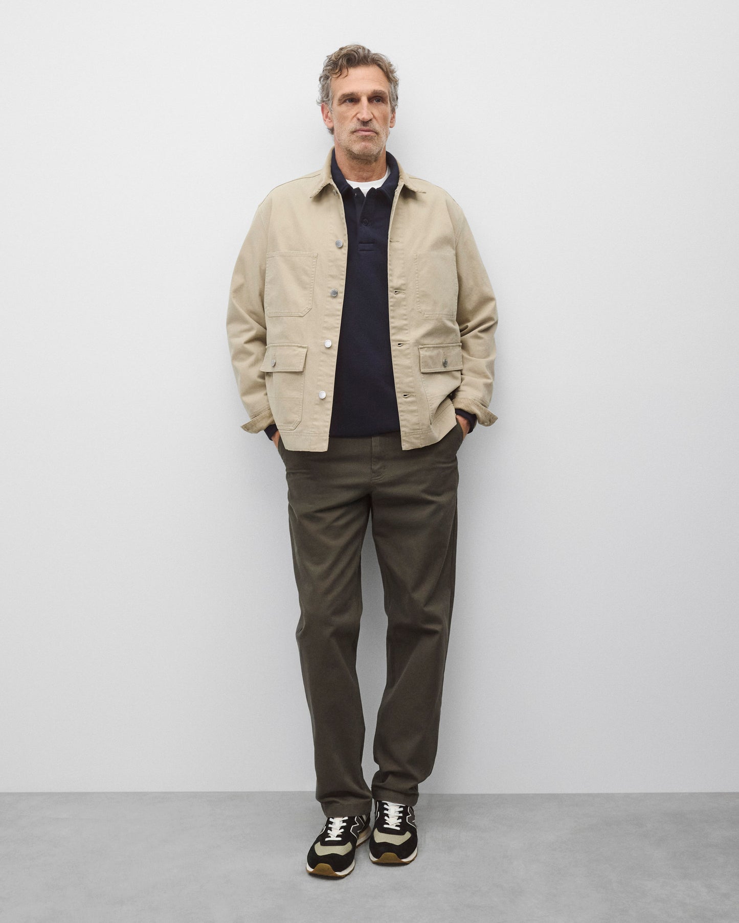 Cotton Canvas Chore Jacket