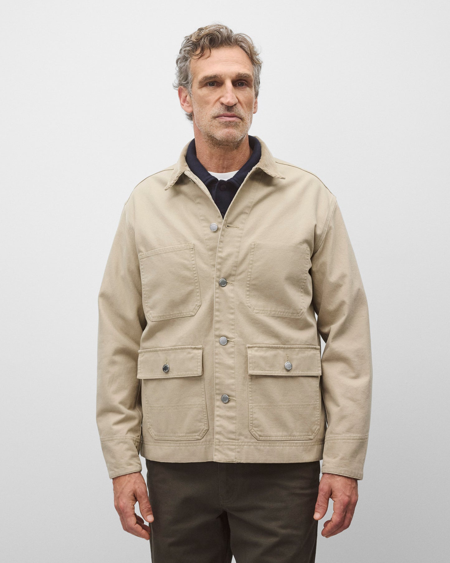Cotton Canvas Chore Jacket