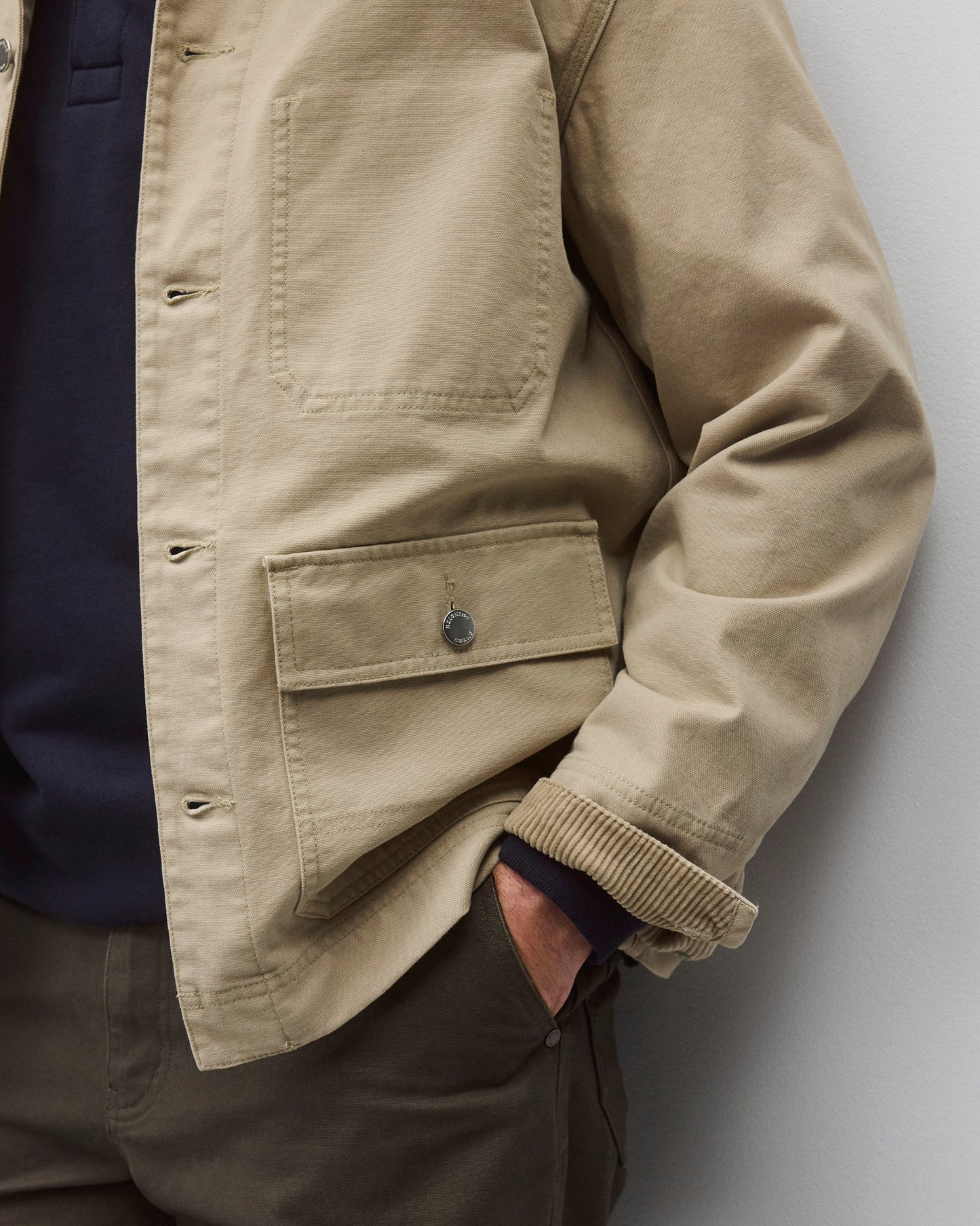 Cotton Canvas Chore Jacket
