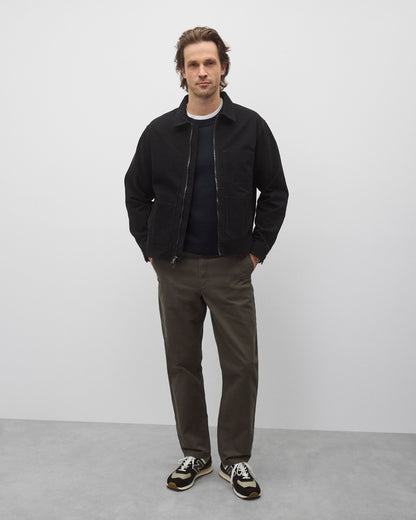 Cotton Canvas Grounds Jacket