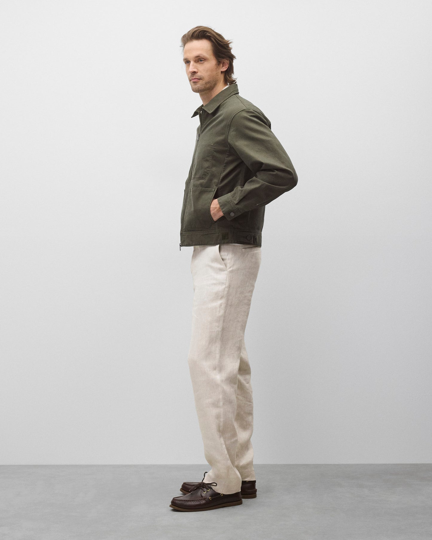 Cotton Canvas Grounds Jacket
