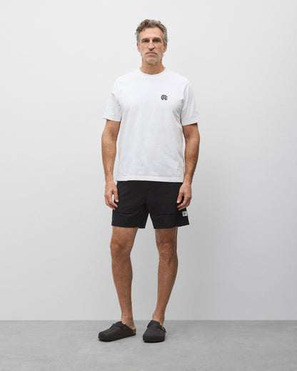 Stretch Nylon Utility Standard Swim Short 6"