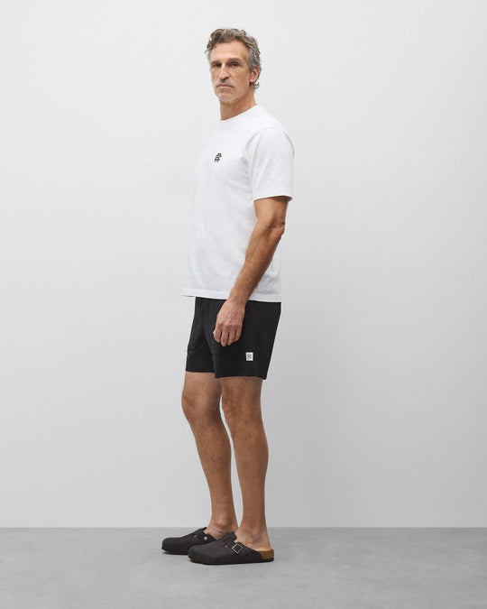 Stretch Nylon Utility Standard Swim Short 6"