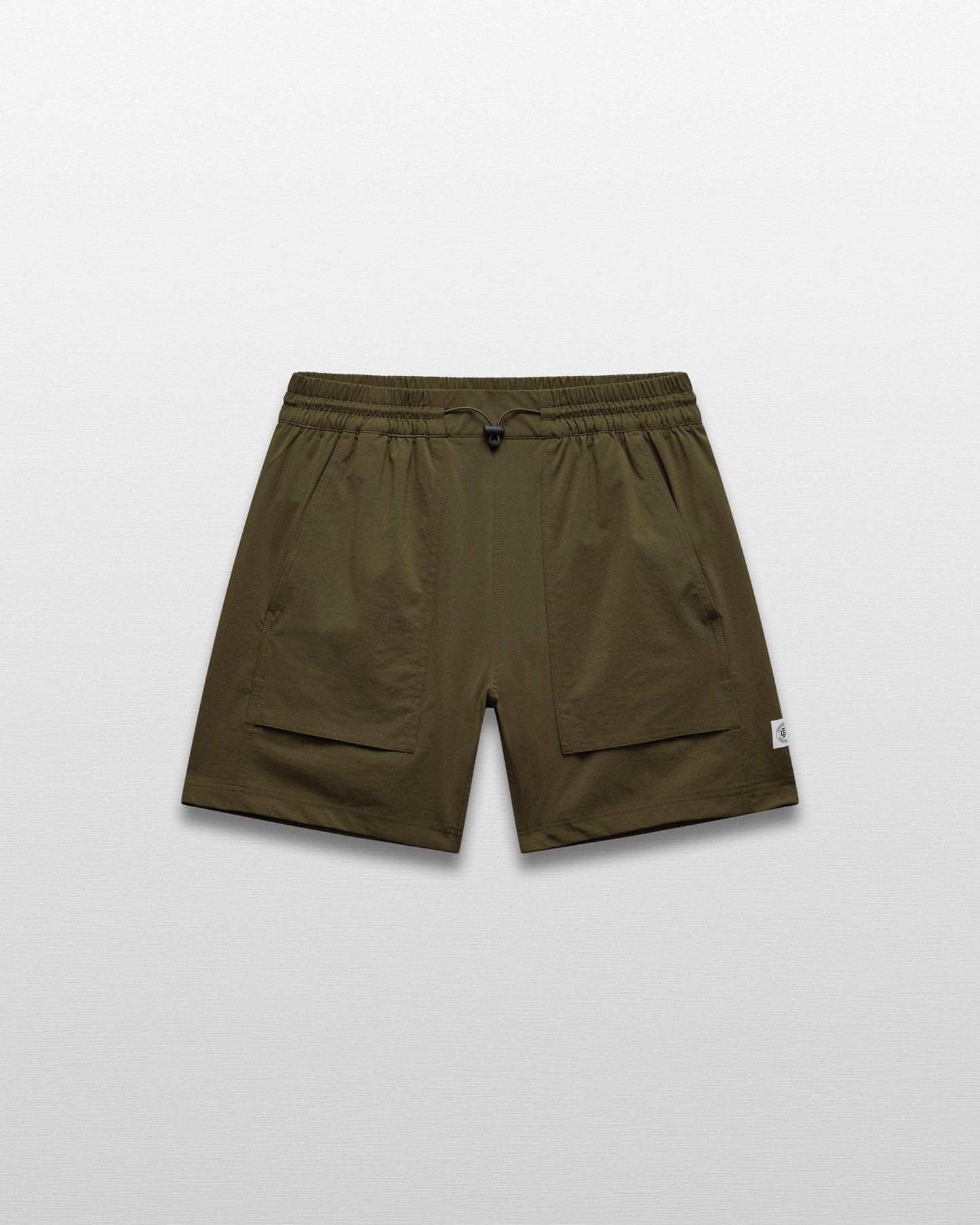 Stretch Nylon Utility Standard Swim Short 6"