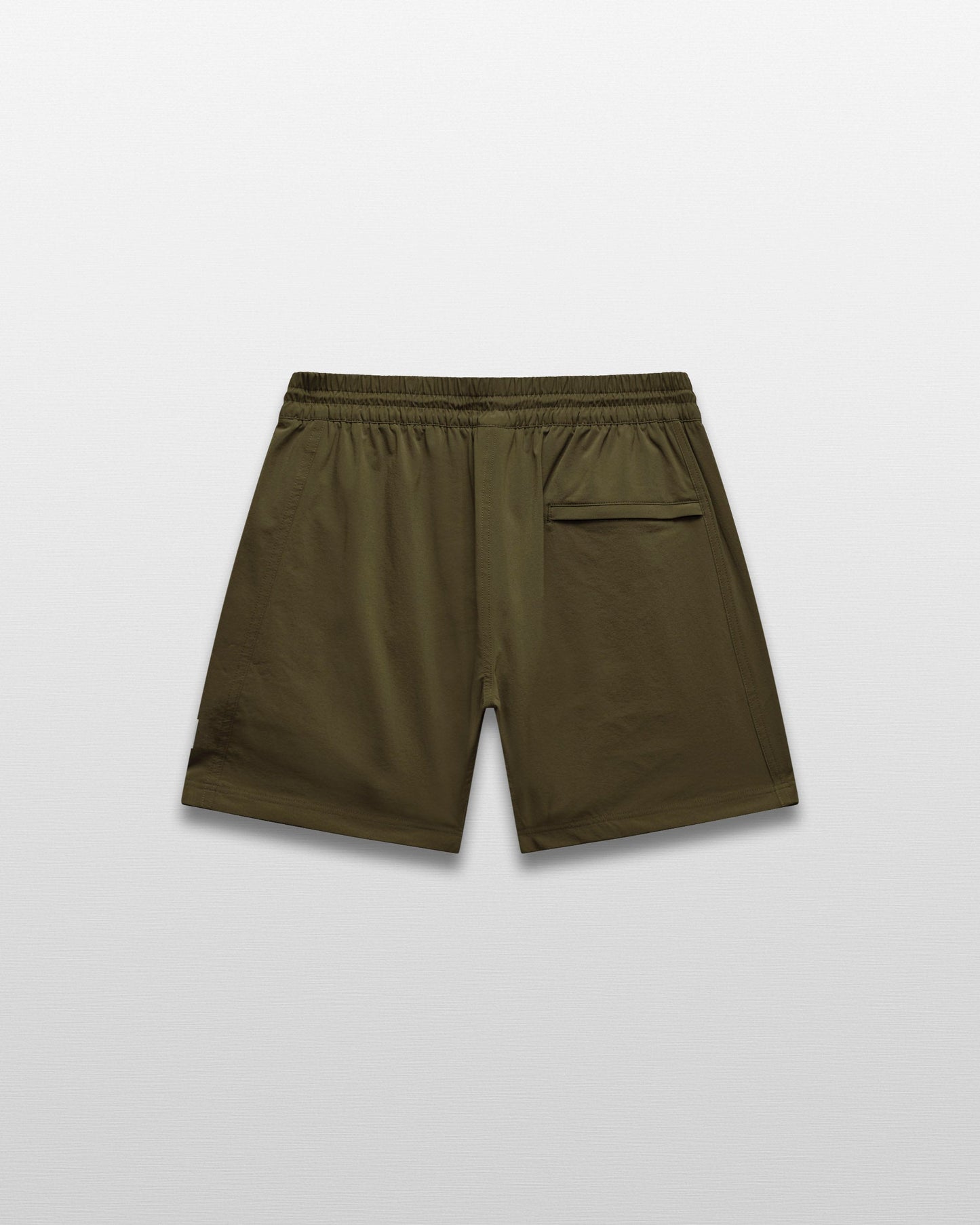 Stretch Nylon Utility Standard Swim Short 6"