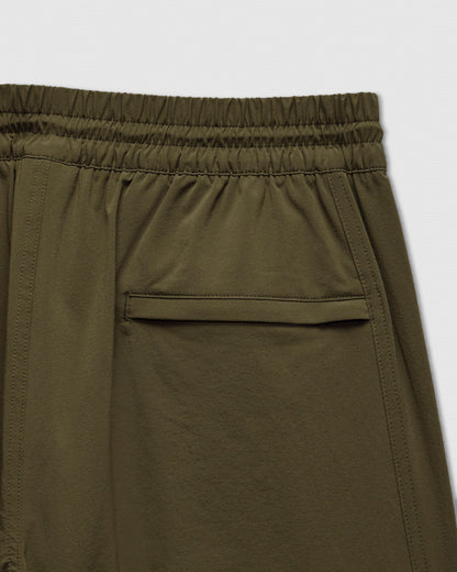 Stretch Nylon Utility Standard Swim Short 6"