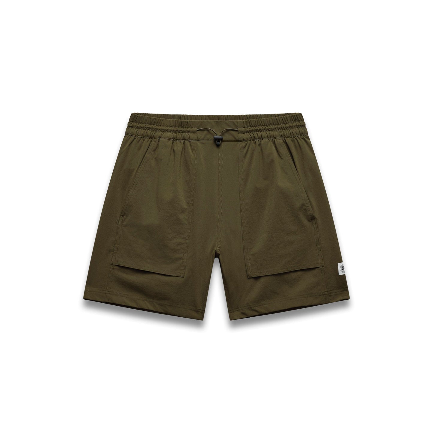 Stretch Nylon Utility Standard Swim Short 6"