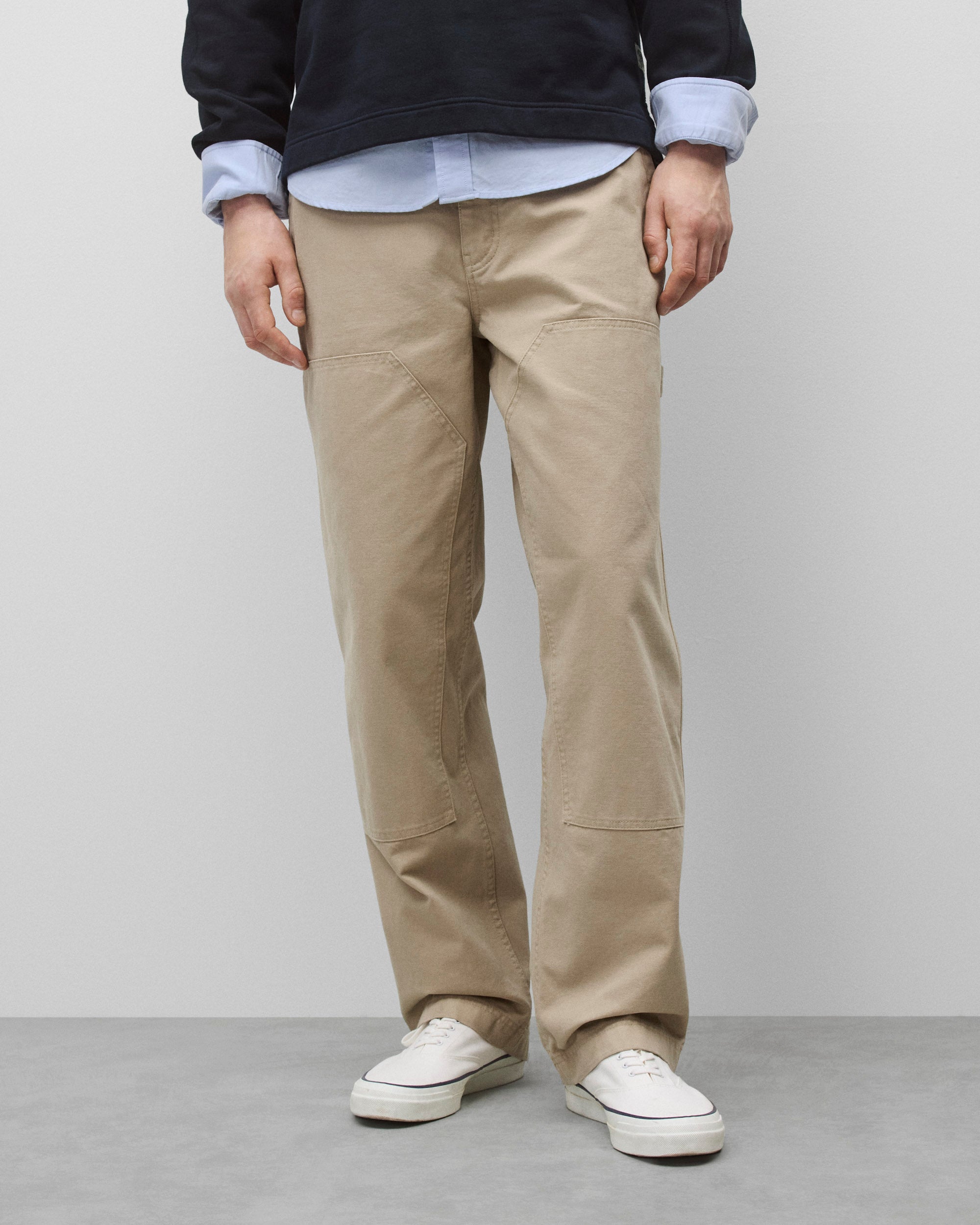 Cotton Canvas Relaxed Double Knee Pant | Reigning Champ