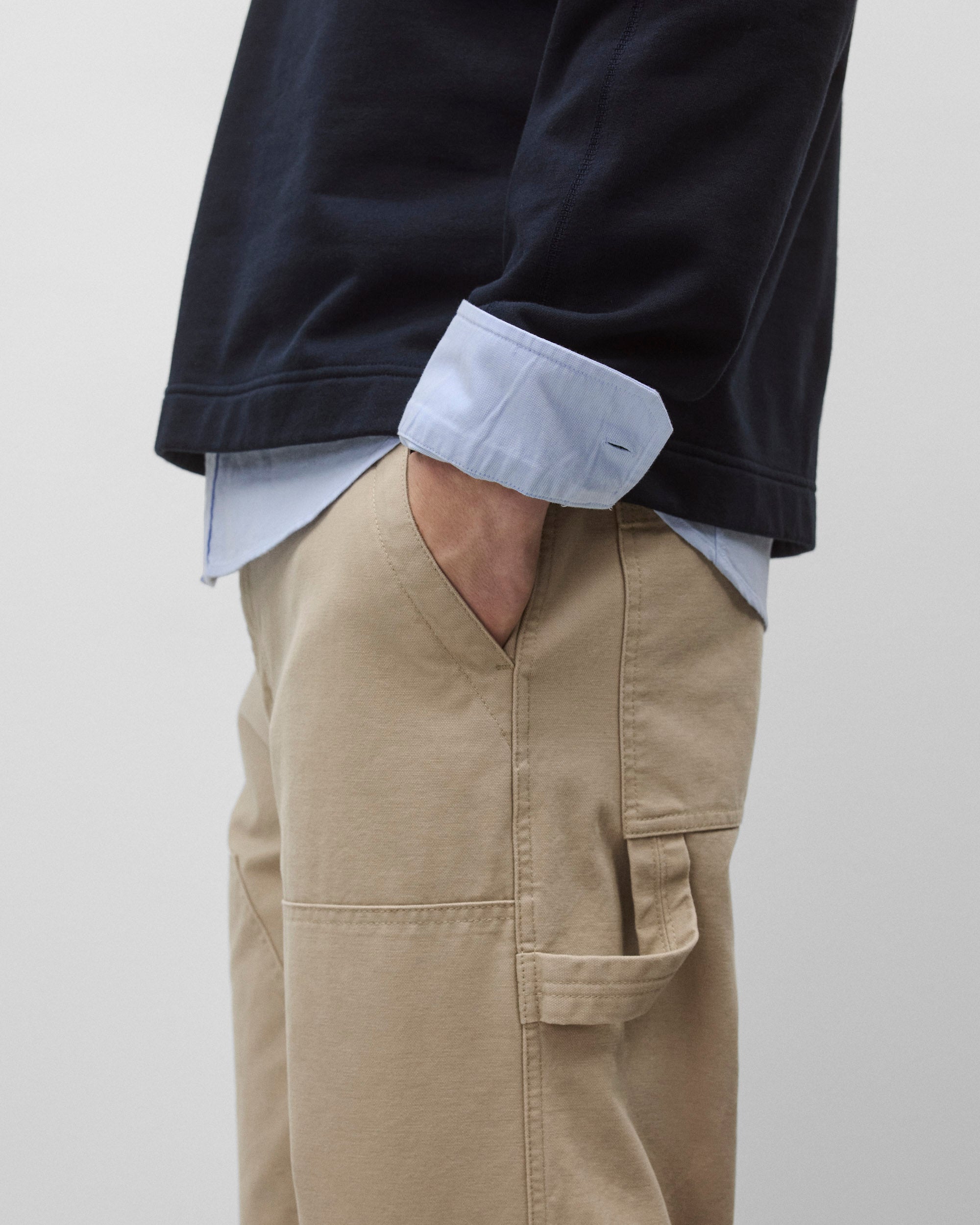 Cotton Canvas Relaxed Double Knee Pant | Reigning Champ