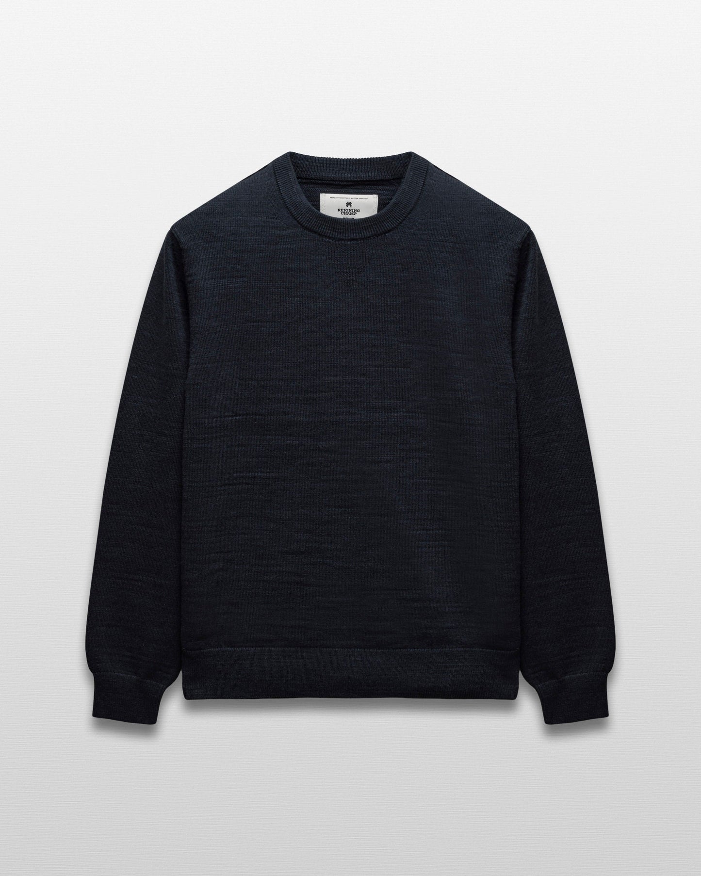 Cotton Slub Laurel Crewneck