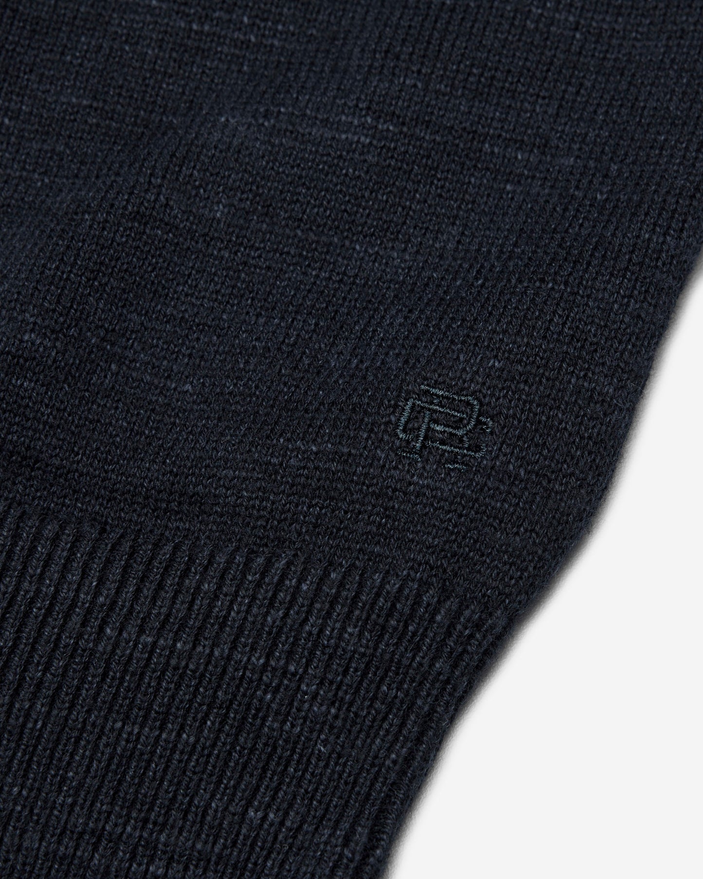 Cotton Slub Laurel Crewneck