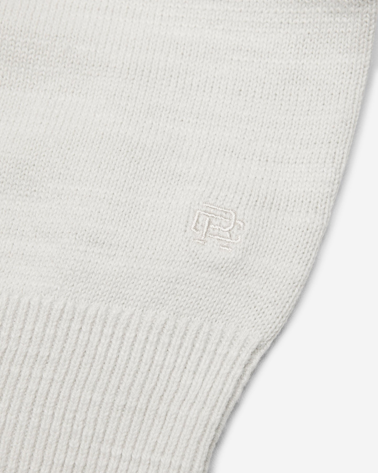 Cotton Slub Laurel Crewneck