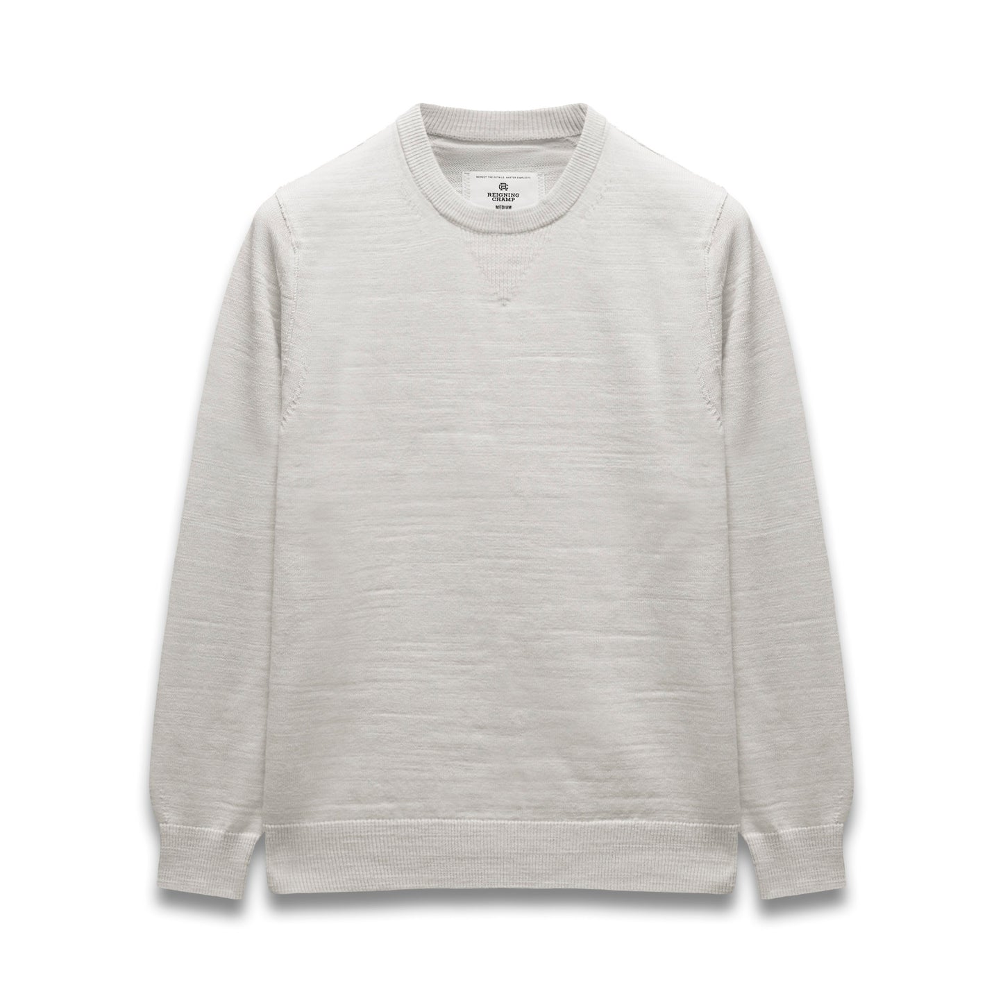 Cotton Slub Laurel Crewneck