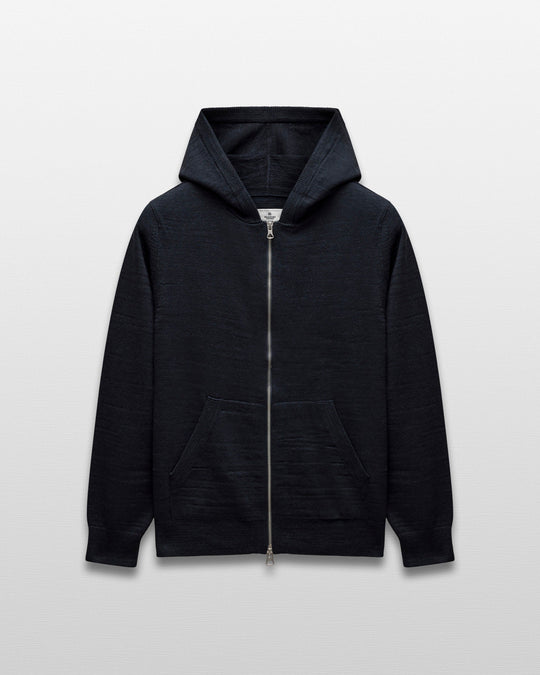 Cotton Slub Laurel Zip Hoodie