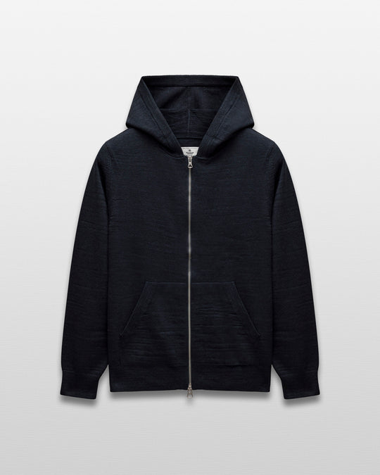 Cotton Slub Laurel Zip Hoodie