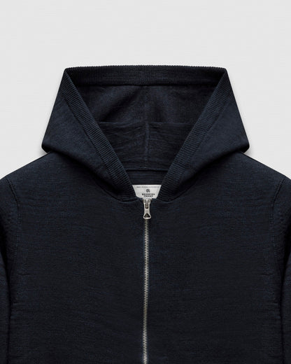 Cotton Slub Laurel Zip Hoodie
